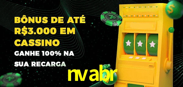nvabr melhor bônus de depósito